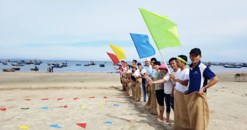 Đua bao bố tiếp sức