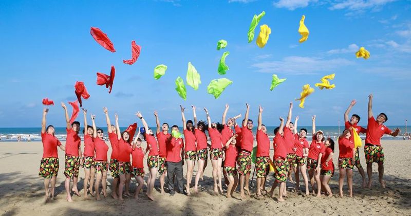 Tổ chức Team building tại long Sơn