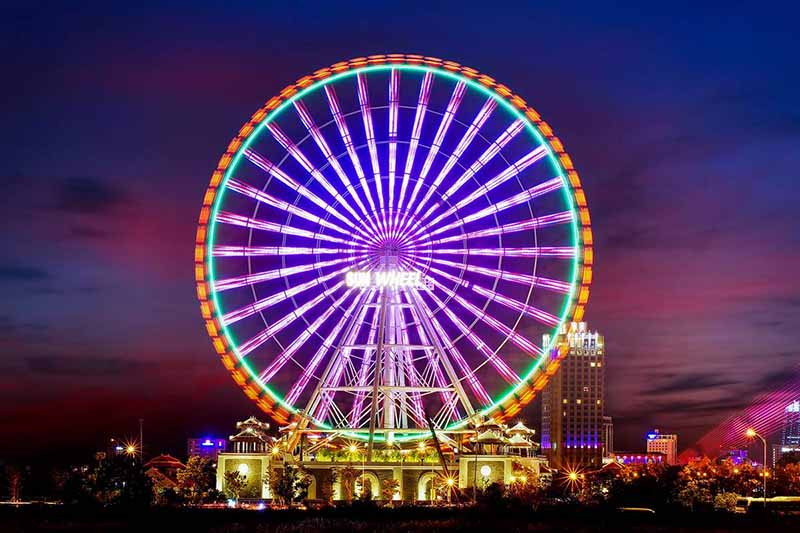 V&ograve;ng quay mặt trời sun wheel